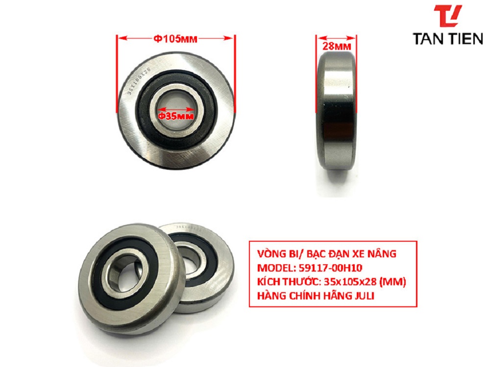 Vòng Bi Xe Nâng Nissan 59117-00H10